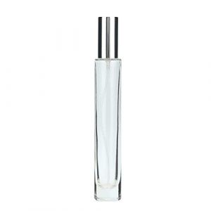 DOUQIFEI Flacon Distributeur De Parfum Rond En Verre, Flacon De Parfum De Voyage Portable De 30 ML, Flacon Vaporisateur Vide En Verre, Récipient De Recharge De Cosmétiques De Parfum Pour Sac à Main, B (Moominz, neuf)