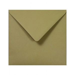 Netuno 25 enveloppes carr&eacute;es vert olive 155x155mm 120g Crush Olive enveloppes &eacute;cologiques enveloppes de haute qualit&eacute; enveloppes &eacute;l&eacute;gantes papier recycl&eacute; pour invitations No&euml;l cartes de v&oelig;ux mariage (netuno, neuf)