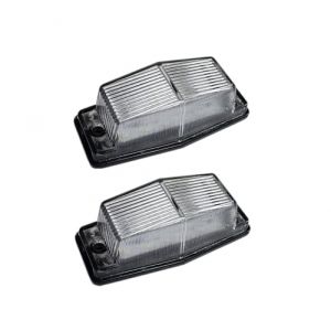 2 Feux de Pénétration LED 12V-24V Blanc Feu à éclats Flash Clignotant Stroboscopique Éclairage d'Urgence Lumière de Secours Calandre pour Camion Poids Lourds Utilitaire Véhicule Industriel (JJ AUTOBITS, neuf)
