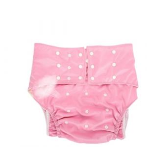 Yotown Couverture de Protection pour Incontinence Adulte Réutilisable, Tissu de Couche-Culotte Ajustable, Soins de l'Incontinence, Adapté aux Hommes Femmes Teen (Rose), 1 Pièce (WYANG188, neuf)