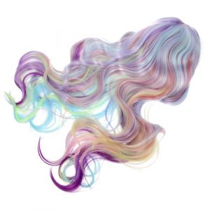 VALICLUD Perruque Arc-en-ciel Perruque Frisée Perruque Cosplay Arc-en-ciel Perruque En Dentelle Synthétique Perruques Ondulées Frisées Colorées Partie Fou Ondulés Bouclés (Cedongh, neuf)