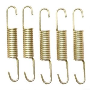 Lot de 6 ressorts de tension pour b&eacute;quille lat&eacute;rale de moto, longueur 160 mm, lot de 6 pi&egrave;ces (10 cm) (Zoego, neuf)