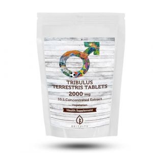 Tribulus Terrestris 90 comprim&eacute;s &ndash; Booster de testost&eacute;rone naturel pour homme &ndash; Favorise la croissance musculaire, la force et l'endurance (BritVits, neuf)