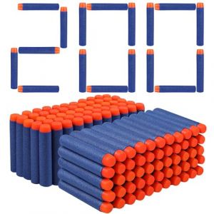 VCOSTORE Fl&eacute;chettes Balle en Mousse 7.2cm pour Enfants, R&eacute;charge Nerf 100, 200 ou 400 pi&egrave;ces, Compatibles avec Blasters N-Strike Elite Mega et Pistolets Jouets (Milifox Direct, neuf)
