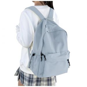 HYC00 Sac a Dos Scolaire Fille Lycee Ados Sac &agrave; Dos Coll&egrave;ge Gar&ccedil;on Sacs &agrave; dos Unisexe Loisir Backpack &eacute;cole Cartables Scolaires Daypacks Universit&eacute; Sacs d'&eacute;cole l&eacute;ger College Pack Bookbag, Bleu (SUNMOP, neuf)