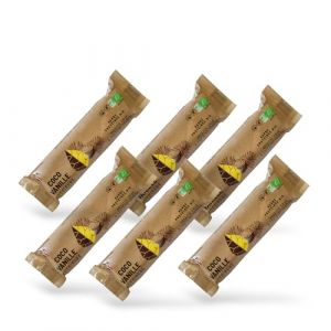 Nutripure | Raw Barre Bio | Barre Protéinée Coco Vanille | Vegan et Bio | Riche en Dattes, Beurre de Cacao et Fruits Secs | Snack Sain et Gourmand Sans Conservateur | Pack de 6 | Fabriqué en France (NUTRIPURE, neuf)