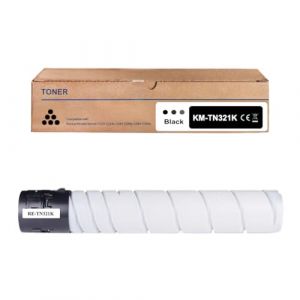 Amla Toner A33K150 Compatible avec Konica Minolta TN321K Toner Konica Minolta TN321 Noir Konica Minolta TN 321 Noir pour Konica Minolta Bizhub C364 Bizhub C364e C224 C224e C284 C284e C364e (AP SmartTech, neuf)