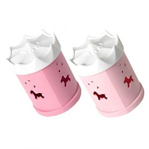 NIYANGLE 2pi&egrave;ces &Eacute;tui &agrave; &Eacute;ponges De Maquillage Bo&icirc;te De Rangement Pour &Eacute;ponges De Beaut&eacute; Porte-&eacute;ponges Cosm&eacute;tiques Bo&icirc;te De Rangement Pour Outils De Maquillage Lot (Telinei, neuf)