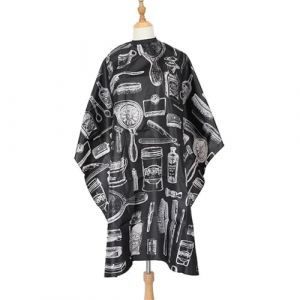Cape Coiffeur Coupe de cheveux tissu coupe Cape Salon de coiffure coiffeur tissu robe barbier imperm&eacute;able coiffeur tablier coupe de cheveux Capes (xidashangdian, neuf)