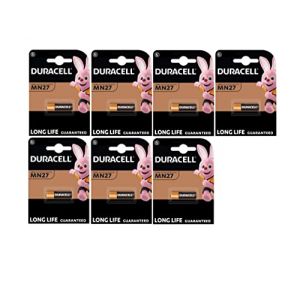 7 x Duracell MN27 27A A27 8LR732 (7 ampoules de 1 batterie) 7 piles (BINIMEKS, neuf)