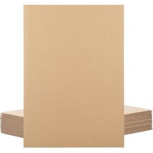 Belle Vous Paquet de 24 Feuilles d'Emballage en Carton Ondulé A3-30 x 42 cm - 3 mm d'Épaisseur - Carton Kraft Plat pour Courrier - Arts - Artisanat - Protection - Emballage (Tinyyo Europe, neuf)