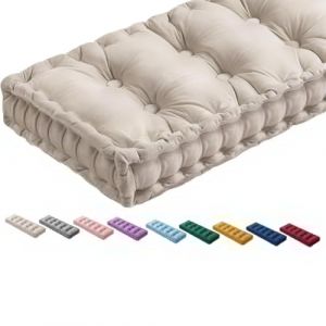G&eacute;n&eacute;rique Coussin De Banc D'int&eacute;rieur Velours 120cm 150cm 80cm 100cm 90 X 30 Cm &eacute;paisseur 10cm Coussin De Si&egrave;ge Capitonn&eacute; pour Banquette De Piano,Chaises De Cuisine,Canap&eacute;,Bancs,Beige,110x45x10cm (zezhang-shpoe, neuf)