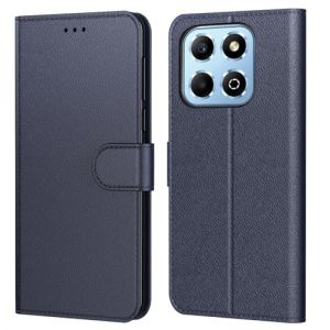 Tenphone Coque pour Honor X6b, Coque Honor X6B,Etui Protection Housse Premium en Cuir PU, [Emplacements Cartes], Pochette Flip Case Compatible avec Honor X6B Book (Noir) (Bleu, Honor X6b) (ADHLINE (Expédié depuis France), neuf)