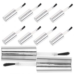 Beaupretty 10 Pièces Capsules de bouteilles de gel pour ongles capsules de bouteilles d'ongles bouteille de vernis à ongles vide avec brosse polit de bouteille de gel de remplacement (lorianca, neuf)