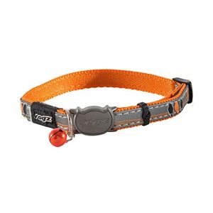 Rogs CATZ Nightcat Collier pour Chat Orange (Skirmantas, neuf)