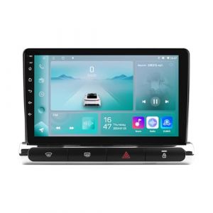 Ossuret Autoradio pour (2017-2023) Citroen C3/C3 aircross/Citroen C4/C4 aircross (Brazil), 9 Pouces Android 13 &eacute;cran Tactile 2+32 Go Navigation GPS avec Carplay (pour la Version Haute Configuration (Hitour Tech, neuf)