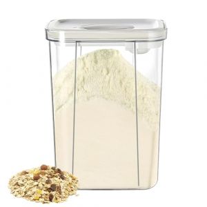 Boîte de rangement pour bébé en poudre de lait de 2,8 l - boite lait en poudre bebe, doseur lait en poudre bebe, doseur de lait bebe, boite a lait en poudre bebe, distributeur lait en poudre bebe (yinghonghuwaiyongpin, neuf)