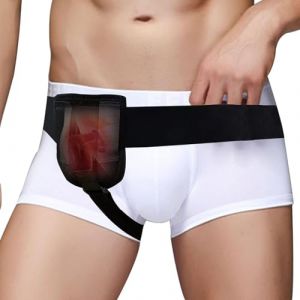 Ceinture Hernie Inguinale,Ceinture de Hernie R&eacute;glable Flexible,Utilisation pour Le Traitement Ou Le Soulagement Des Sympt&ocirc;mes de Hernie,pour Hommes Et Femmes (TianZhiShangMao, neuf)