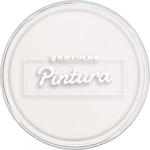 Kryolan Pintura Water Color Maquillage 25 ml, couleur: Blanc - Lavable, Végétalien, Sans parfum, Sans parabène, Sans gluten - Idéal pour enfants, fêtes, Cosplay, carnaval et Halloween (Kryolan Professional Make-up, neuf)