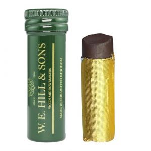 W.E. Hill & Sons p&acirc;te pour chevilles en bois. Recette traditionnelle reconnue par les luthiers. Pour violon, alto, violoncelle, contrebasse, oud et saz. Fabriqu&eacute;e au Royaume-Uni (Troubadour Music, neuf)