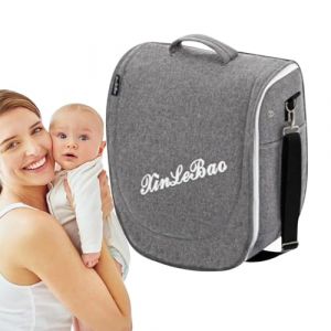 Couffin Pliant, Chaise Longue pour b&eacute;b&eacute; &ndash; Couffin et Chaise Longue Pliables &ndash; Berceau en Filet Respirant pour Nouveau-n&eacute;s &ndash; Couchette de Chevet compacte et l&eacute;g&egrave;re &ndash; Parfait pour Les Voyages et Facile (Yiwrone, neuf)