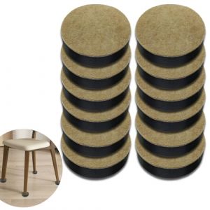KAIYAYA Rehausseurs de Meubles 10 Pièces Rehausseur Pieds Lit Furniture Rond Patin Antiderapant Lit Rond Pied de Chaise Rehausseur Pieds de Lit et Meuble pour Armoire,Bureau,canapé (SMOLIKIA LTD, neuf)