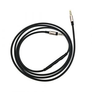 C&acirc;ble de remplacement compatible avec Sennheiser Momentum, Momentum 2.0, Sennheiser HD1, c&acirc;bles audio microphone/t&eacute;l&eacute;commande/volume compatible avec iPhone, compatible avec iPad (Ablet Eu, neuf)