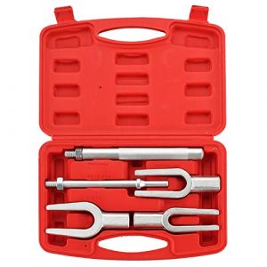 ATPEAM Kit Arrache Rotule Séparateur, Extracteur de Rotule Universel 5 Pièces, Outil de Démontage Type Fourche 17/23/28 mm pour Voitures (ATP Technic, neuf)