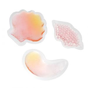 NOLITOY 3pièces Pack De Gel Réutilisable Pour Soins Du Visage Compresses Chaud-froid Pour Yeux Et Lèvres Soulagement Des Gonflements Douleurs Soin Apaisant Gel Pour Et Détente (M.Meteorite, neuf)