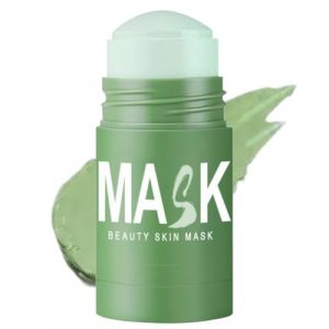 2PC diystar Masque visage th&eacute; vert,green mask stick,masque point noir,green mask stick point noir,Deep Cleansing Smearing Mask,masque de nettoyage solide,masque nettoyant au th&eacute; vert (EnviableVB, neuf)