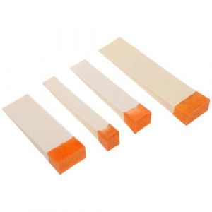 Parliky 4 pi&egrave;ces Kit Sourdine Accordage Piano Feutre de Laine Bloc Mute Forme Coin Professionnel pour Outils Du Piano Accordage et Entretien (Shannon Wenha, neuf)