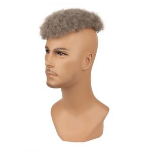 Tingyilan Afro Puff Hair Topper Short Afro Kinky Perruques bouclées Postiches synthétiques, Toupee Clip In Top Postiches Extensions de cheveux,70c (BeLongsYou, neuf)
