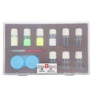 4 Couleurs Montre Professionnelle Poudre Fluorescente Lumineuse Kit D'outils de R&eacute;paration de Montre Pi&egrave;ces de R&eacute;paration de Montres Professionnelles Pi&egrave;ces de Rechange de Montre &agrave; Quartz de fixation (WYANG188, neuf)