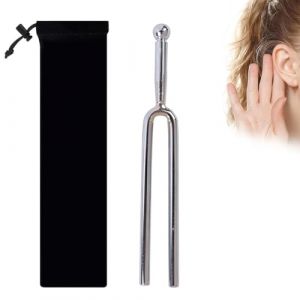 OUDQFCJ 1 pièce Accordeur, Diapason en Acier Inoxydable A440 Hz, Accordeur de Guitare, A 440Hz en Acier Inoxydable, pour Instrument Accordeur de Guitare Violon Medical (Argent) (Mapico, neuf)