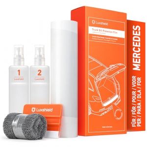 Luxshield Film Protection Seuil de Coffre Voiture pour Mercedes Benz Classe C Berline W206 I 2021-2025 Pare Choc Arriere - Transparent (Protect & Shine, neuf)