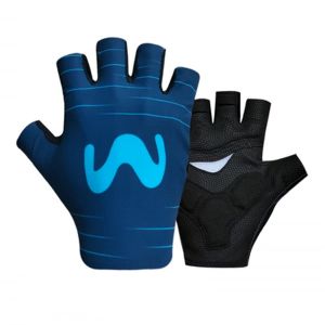 SGCIKER 2022 Pro Team MOVISTAR Gants de vélo, Gants de vélo de Sport d'été Demi-Doigts pour Hommes avec Absorption des Chocs Gel (M) (SGCIKER Outdoor, neuf)