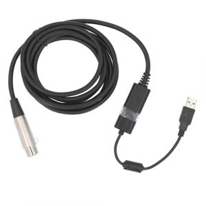 Zunate C&acirc;ble USB vers XLR Femelle 3 Broches, 10 pieds XLR Femelle vers USB C&acirc;ble Convertisseur de Liaison Micro USB M&acirc;le vers XLR Femelle C&acirc;ble Convertisseur de Liaison Micro C&acirc;ble (Bindpo, neuf)