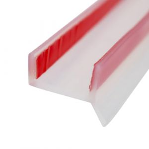 ACESOME Profilé de plinthe, pour cuisine, de 15, 16, 17 et 18 mm d'épaisseur, pour cuisine, haute élasticité, caoutchouc silicone transparent, profilé d'étanchéité, encastrable pour cuisine (3 m) (reedsea, neuf)