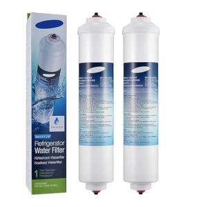 Filtre À Eau For Réfrigérateur, Compatible Avec Samsung (DA29-10105J, WSF-100, Aqua-Pure Plus), Compatible Avec LG (5231JA2010B, GE GXRTQR), Filtre À Eau DA29-10105J(2pcs) (youqinyong, neuf)