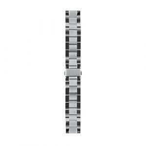 WITHINGS - Bracelet en Métal 3 rangs Argent pour ScanWatch, Steel HR, Steel HR Sport, Move ECG, Move and Steel (Withings France, neuf)