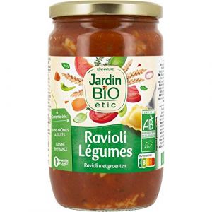 JARDIN BIO ETIC - Jardin Bio Raviolis Aux L&eacute;gumes Bio 675G - Lot De 4 - Vendu Par Lot (March&eacute; Parisien, neuf)