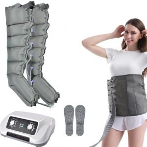 Botte Pressoth&eacute;rapie Lymphatique 6 8 Chambre Pressotherapie Professionnelle pour La Maison, Appareil Pressotherapie Jambes Et Ventre Et Bras Massage Jambe, Am&eacute;lioration De Douleur Relaxation (NIAOLIN-, neuf)