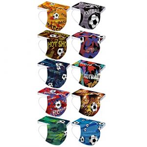 Hahuha 100 Masque_Enfants Jetable Visage Tissu Non-tiss&eacute; 3 Plis ??????, Papillon imprim&eacute; de Enfant Echarpe Bandeaux Respirant Confortable Prot&eacute;ger pour Fille Garcon Sant&eacute; et s&eacute;curit&eacute; de l'&eacute;cole (hahuha, neuf)