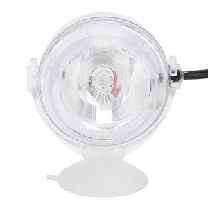 Qcwwy Spot LED pour Aquarium, Mini Phare RVB, Lampe D'aquarium de Plong&eacute;e, Spot Sous-marin adapt&eacute; pour Fontaine D'aquarium, &eacute;tang &agrave; Poissons, R&eacute;servoir D'eau, Jardin (-Bleu) (Zuiminq, neuf)