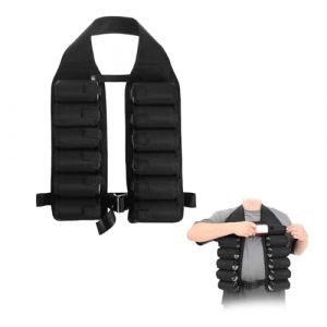 ZHYUAN Ceinture de bière,Ceinture de bière 12 Poches,Buveur Portable Ceinture,Ceinture Canette Soda,Ceinture Portable pour bière,Ceinture À Bière,Ceinture Porte-bière,Ceinture Porte-Canettes (SCDZ-EU, neuf)