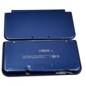 Hzxkqmil Couvercle Avant et Arrière Coque de Remplacement pour Nintendo New 3DS XL Console, Boîtier Supérieur/Inférieur Faceplate DIY Accessoires pour Nintendo New 3DSXL (Bleu) (XKQwalmon, neuf)