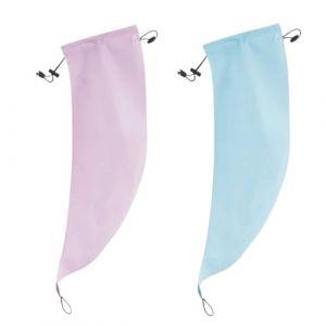 Ponytail Sleeve - Thickened Waterproof Hair Styling Tool | Elastic Shower Cap Sleeve With Secure Fit, Quick-Dry Fabric, And Comfortable Design For Shower, Pool, Spa, Gym, Beach, or Travel (合肥兼氏旬电子商务有限公司, neuf)