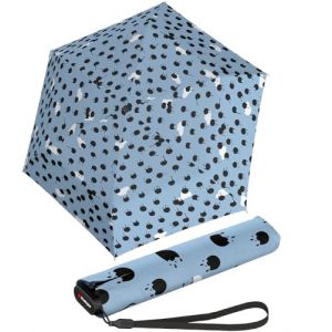 Knirps US.050 Parapluie de poche ultra-léger et manuel Bleu ciel (RS-Versand, neuf)