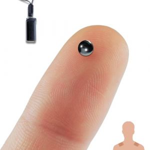 PingaOculto Oreillette Espion Bluetooth Ecouteur Mini Invisible Examen Nano Cach&eacute; Telephone avec Microphone Bandes Adh&eacute;sives - Casque sans Fil Discrete Ecoute &agrave; Distance (Oreillette Espion Nano V8) (PingaOculto, neuf)