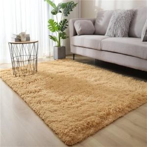 Tapis de Salon Chambre Adulte, Tapis Doux et Moelleux Chambre, Tapis Lavable en Machine, Antid&eacute;rapant Tapis Chambre Adulte, pour Salon, Chambre &agrave; Coucher, Couloir, Descente de Lit(K,100 x 160 cm) (YangShePeng-shop, neuf)